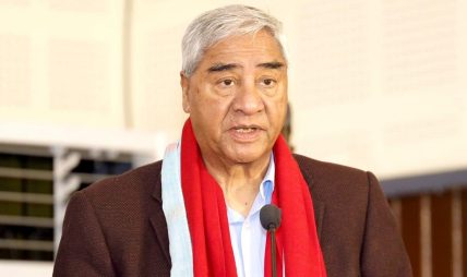 पूर्व प्रधानमन्त्री देउवा साउन भित्रै स्वदेश फर्कने विज्ञप्ति जारी